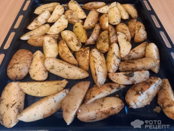 Пикантный запеченный картофель Айдахо фото