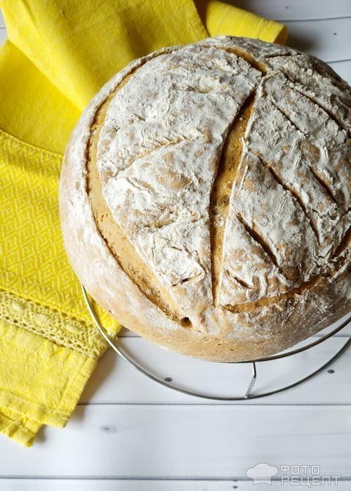 Хлеб с чесноком и базиликом из готовой смеси фото