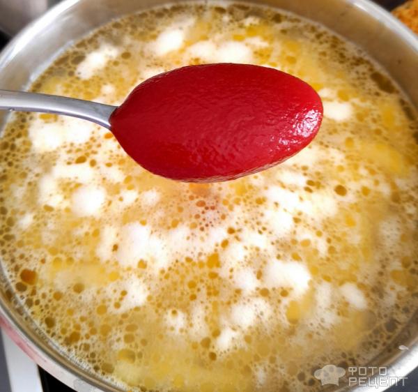 Суп с вермишелью фото