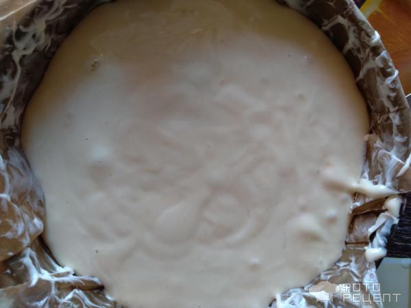 Пирог бисквитный с черешнями фото