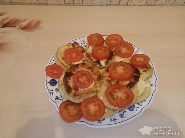 Кабачки с помидорами фото