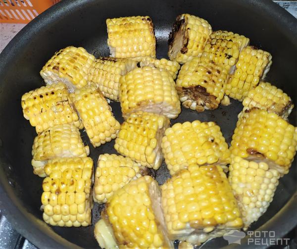 Кукуруза жареная на сковороде