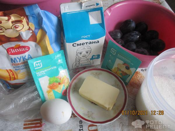 Сметанный пирог фото