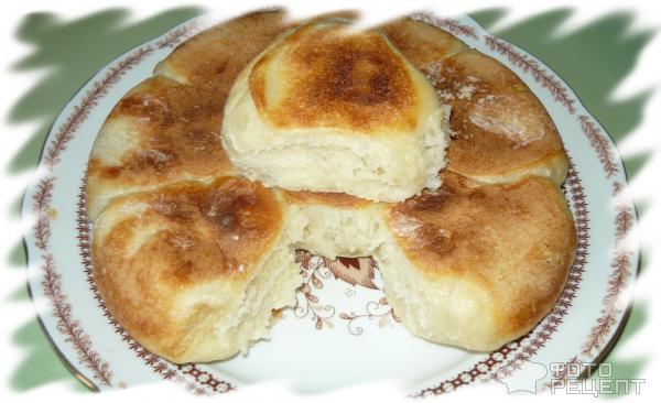 Слоеный хлеб на сковороде, пошаговый рецепт с фото
