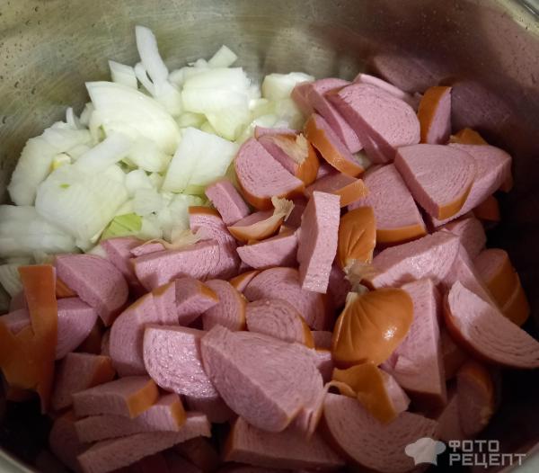 Гречка с сосисками: пошаговый рецепт с фото