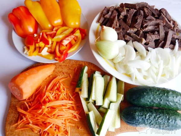 Морковь с мясом по-корейски — рецепты | Дзен