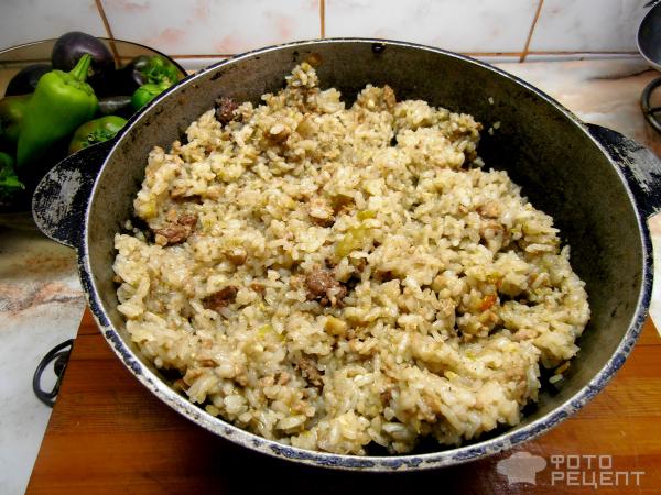 Рис с овощами и мясом и печенью, рецепт от Ильи Лазерсона Грязный рис