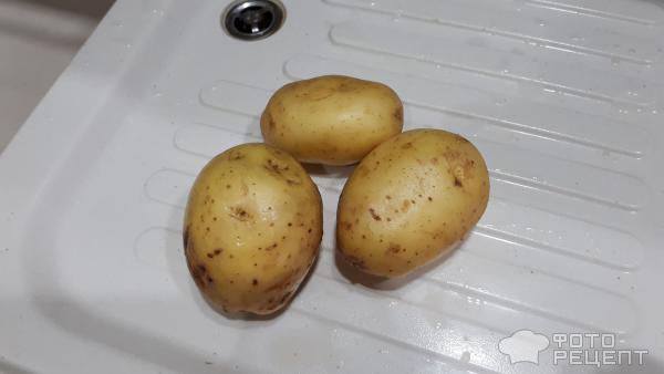 Молодой картофель в микроволновке