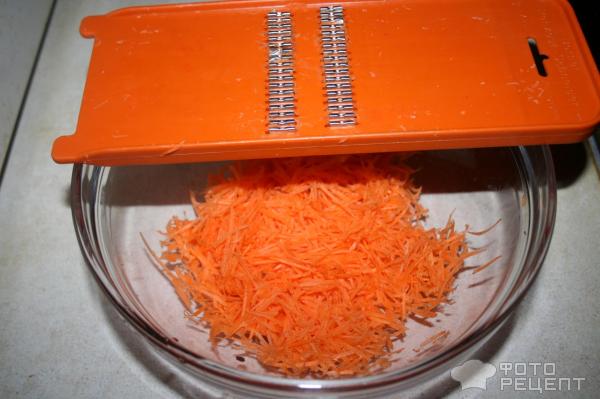 пикантный салат из моркови