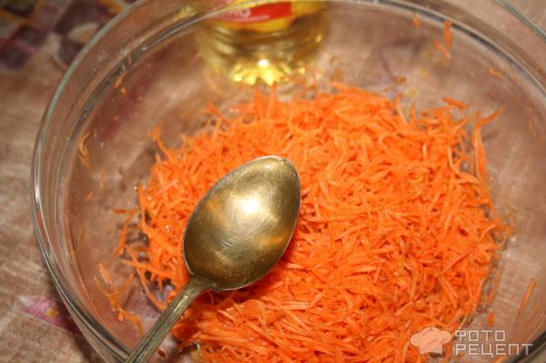 пикантный салат из моркови