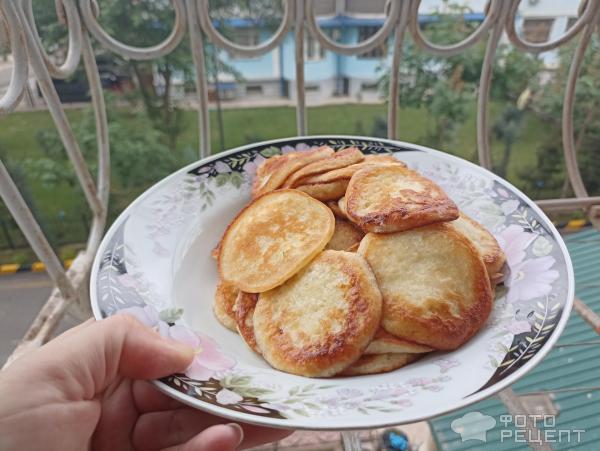 Рецепт: Оладьи на рисовой каше - Улётные оладьи из остатков рисовой каши