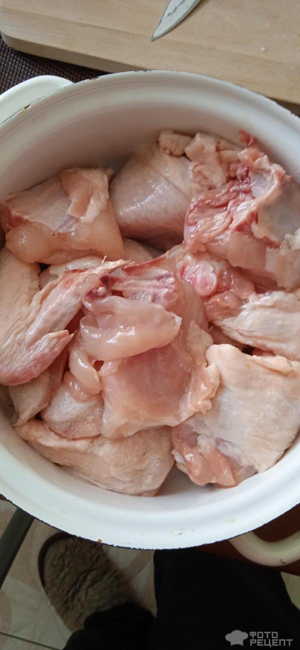 Курица в соево-пивном маринаде фото