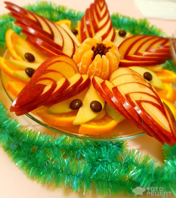 Красивая нарезка фруктов на праздничный стол Оформление Фуршета Фото