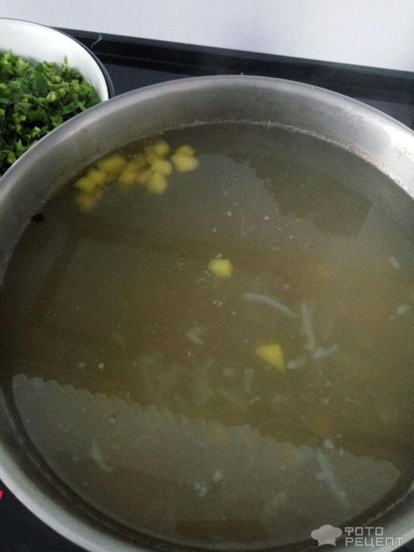 Щавелевый суп с яйцом фото