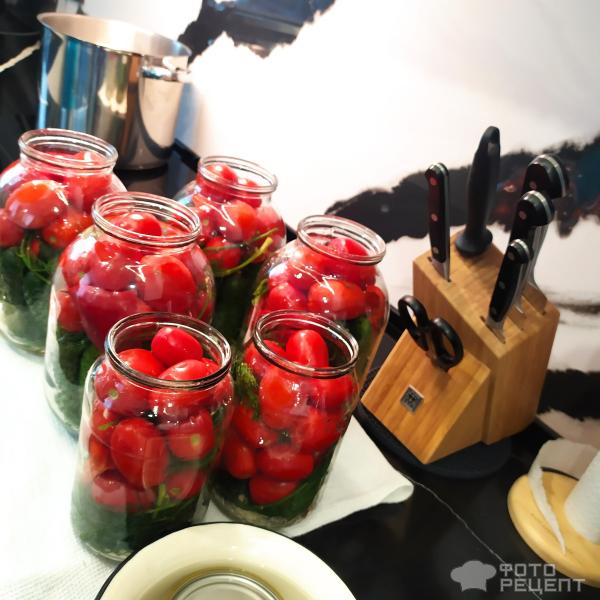 Огурцы и помидоры в маринаде фото