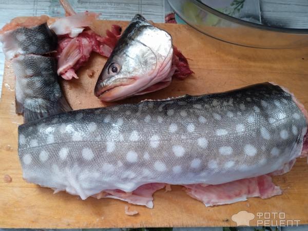 Рыба Кумжа запеченная в духовке фото