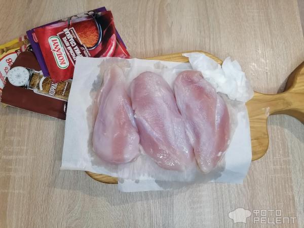 Бастурма из куриного филе фото