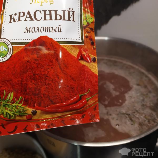 Лобахашу суп из красной фасоли фото