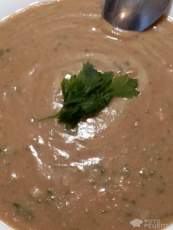 Крем-суп из шампиньонов фото