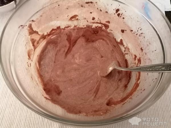 Десерт из ряженки и шоколада фото