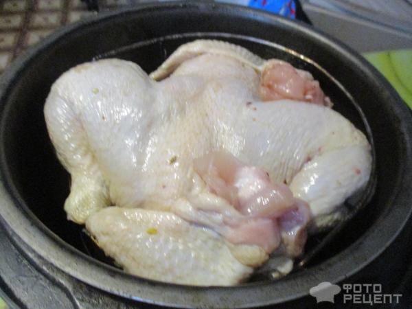 Курица горячего копчения фото