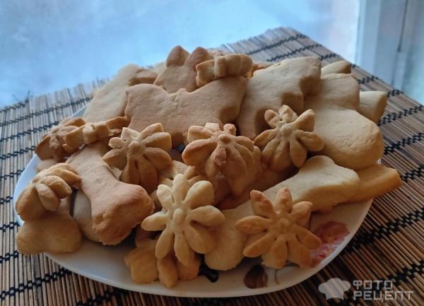 Вкусное домашнее песочное печенье