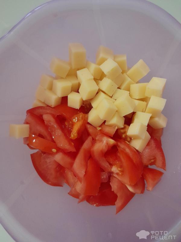 Салат из помидоров с луком фото