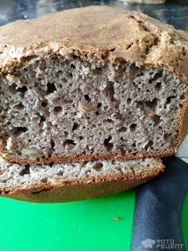 Хлеб из амарантовой муки фото