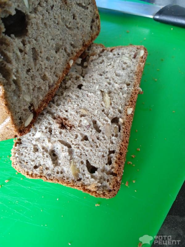 Хлеб из амарантовой муки фото