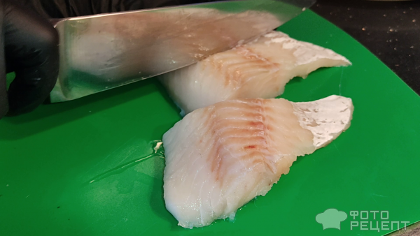 Рыба под сырно-сметанным соусом фото