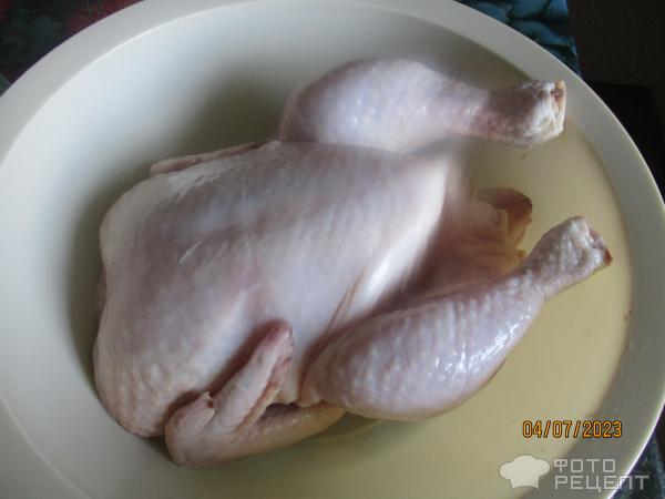 Курица-гриль на вертеле фото