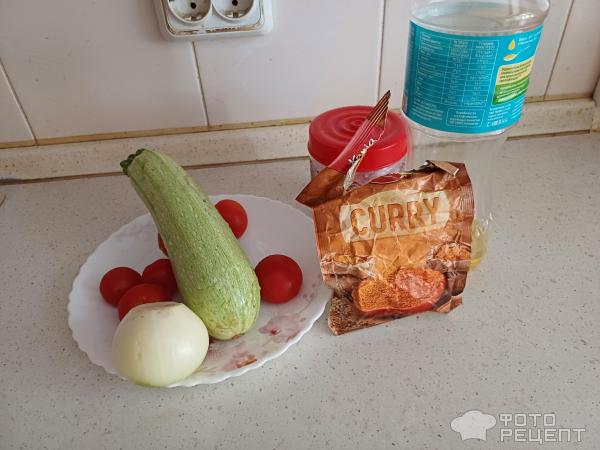 Рагу из кабачков и помидоров фото