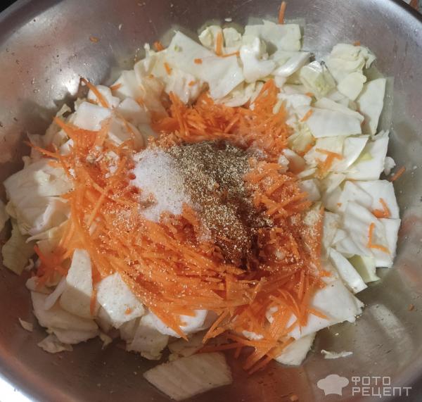 Капуста по-корейски кусочками быстрого приготовления - вкусный рецепт с пошаговыми фото