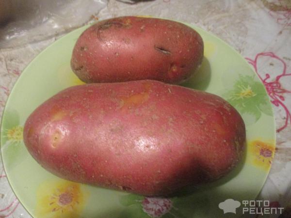 Картофельно-грибная колбаса фото