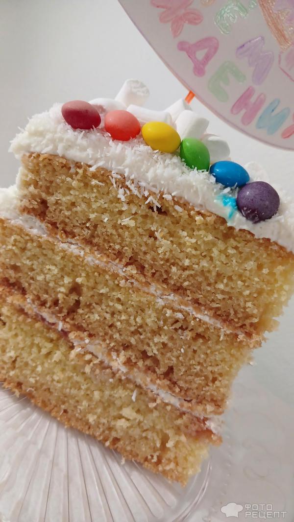 Торт на день рождения девочке Радуга фото