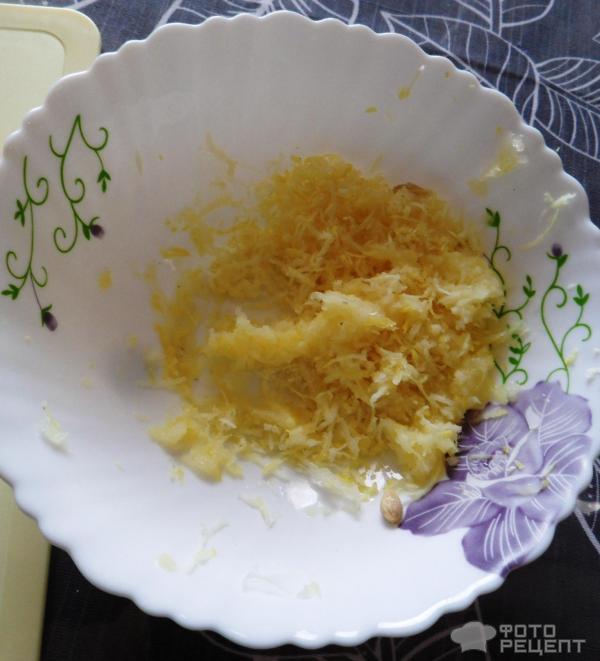 Пирог с лимонной начинкой из слоеного теста фото