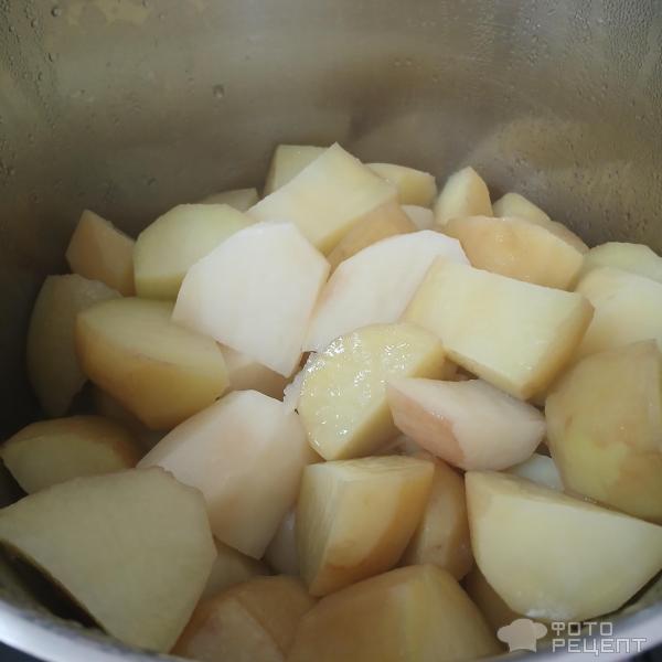 Тушеный картофель с овощами фото