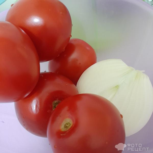 Куриный суп с помидорами фото