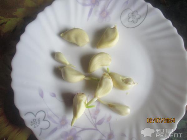 Мясо со сливами и соусом фото