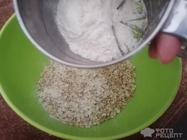 Печенье овсяное с творогом фото