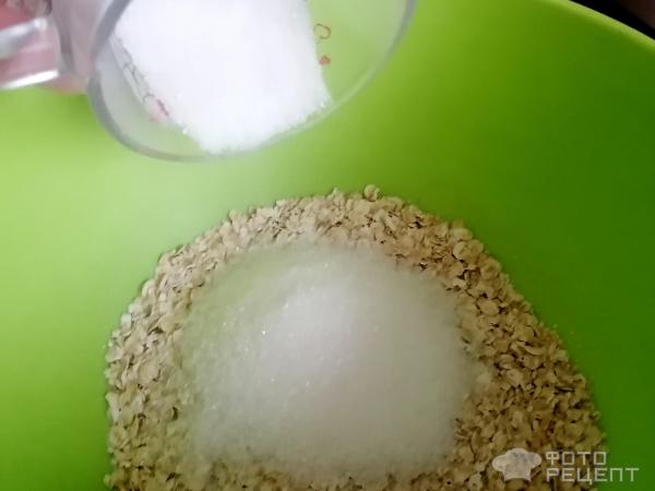 Печенье овсяное с творогом фото
