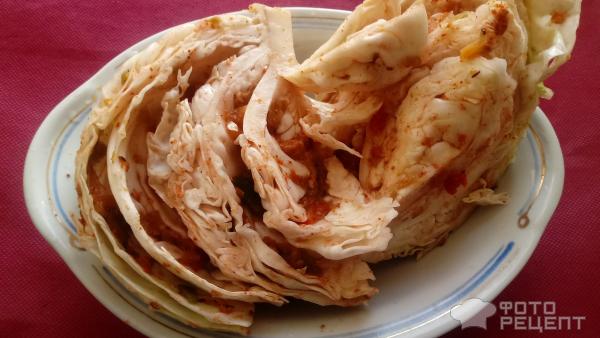 Капуста белокочанная ферментированная Чимчи фото