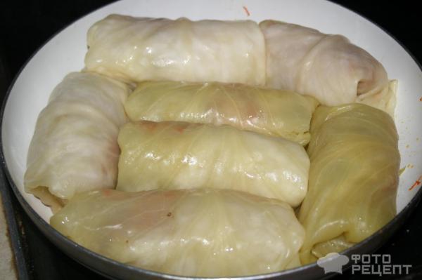 Голубцы с куриным фаршем