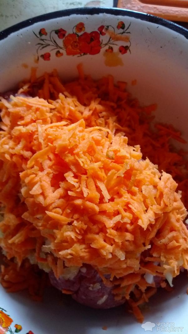 Котлеты из говядины с овощами фото