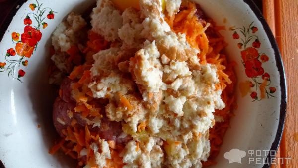 Котлеты из говядины с овощами фото