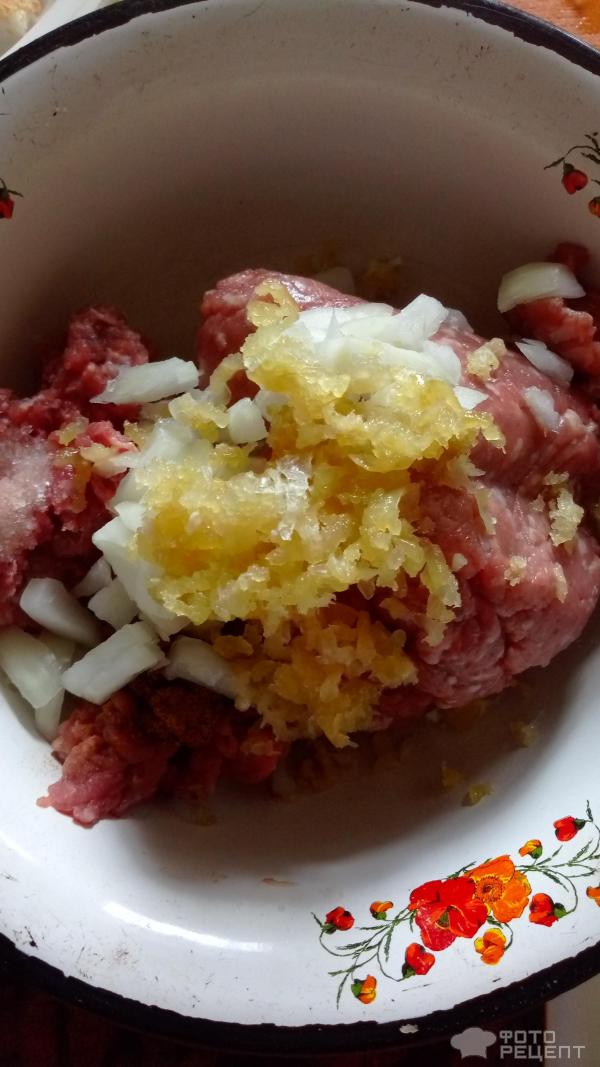 Котлеты из говядины с овощами фото