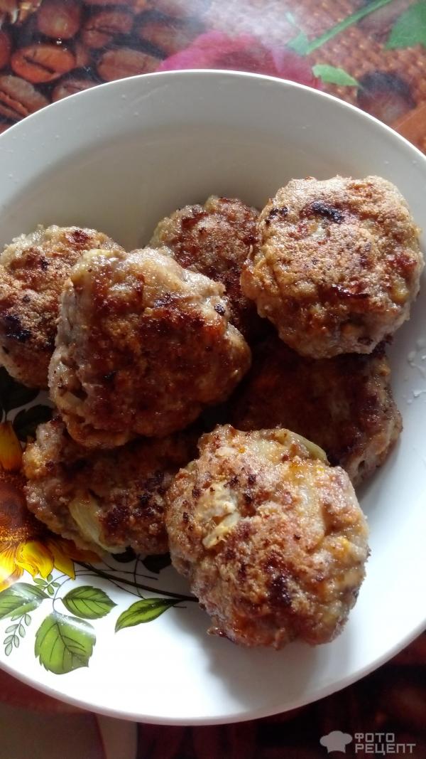 Котлеты из говядины с овощами фото