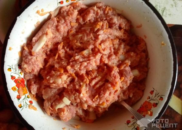 Котлеты из говядины с овощами фото