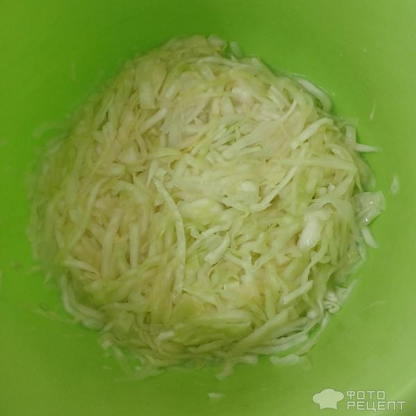 Хрустящая маринованная капуста фото