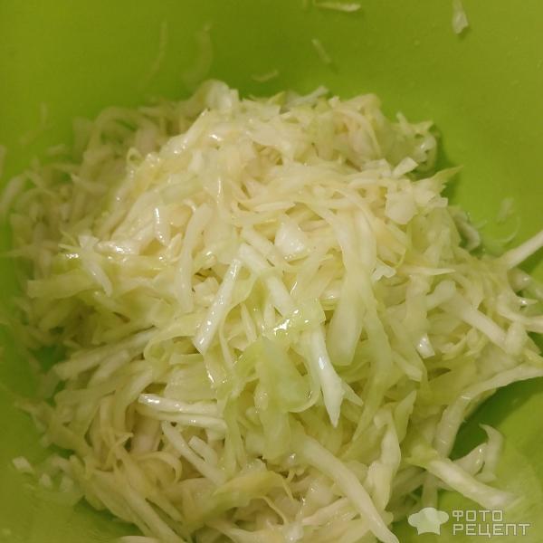 Хрустящая маринованная капуста фото